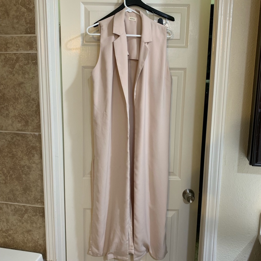 Cream coverall